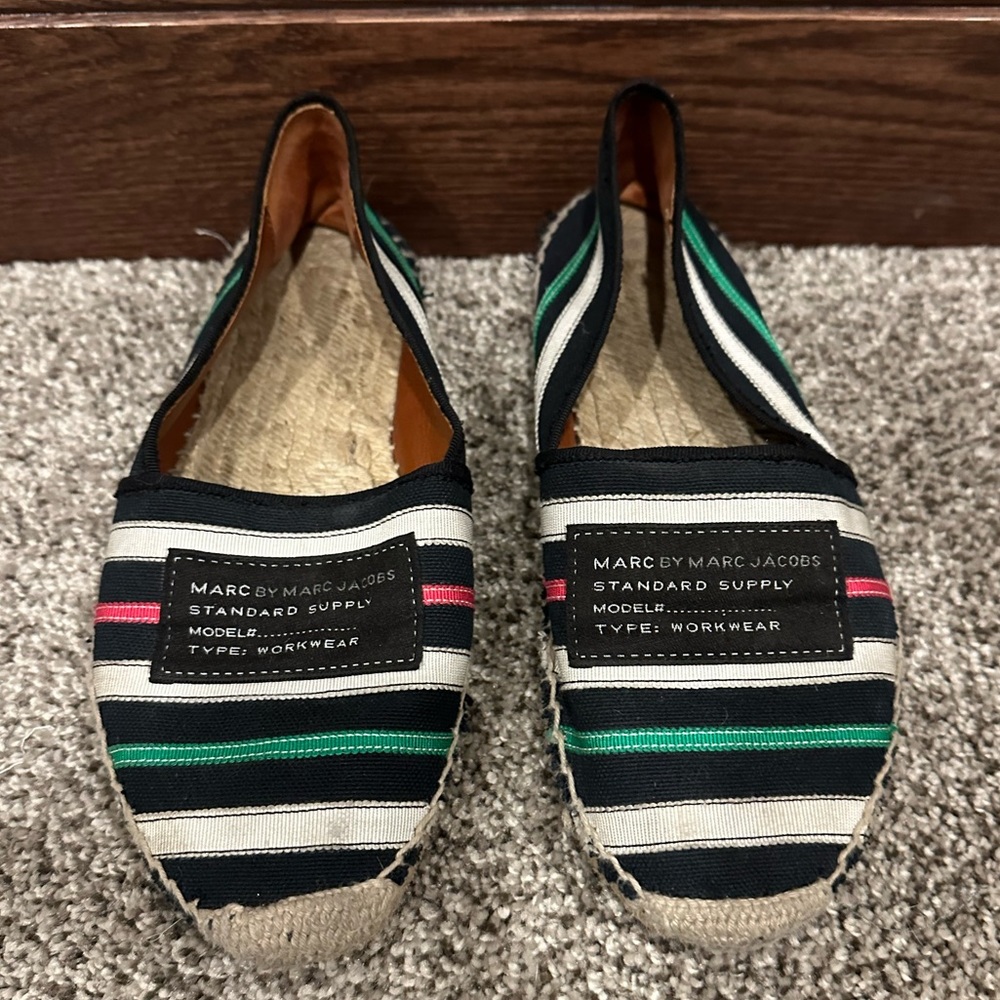 Marc by Marc Jacobs Sienna Striped Espadrilles